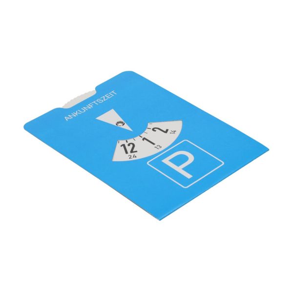 Parkscheibe Blau "Karton Material"